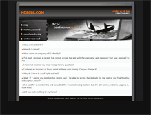 Tablet Screenshot of hdbill.com